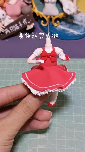 超可爱的粘土手工小樱手办教程来啦～