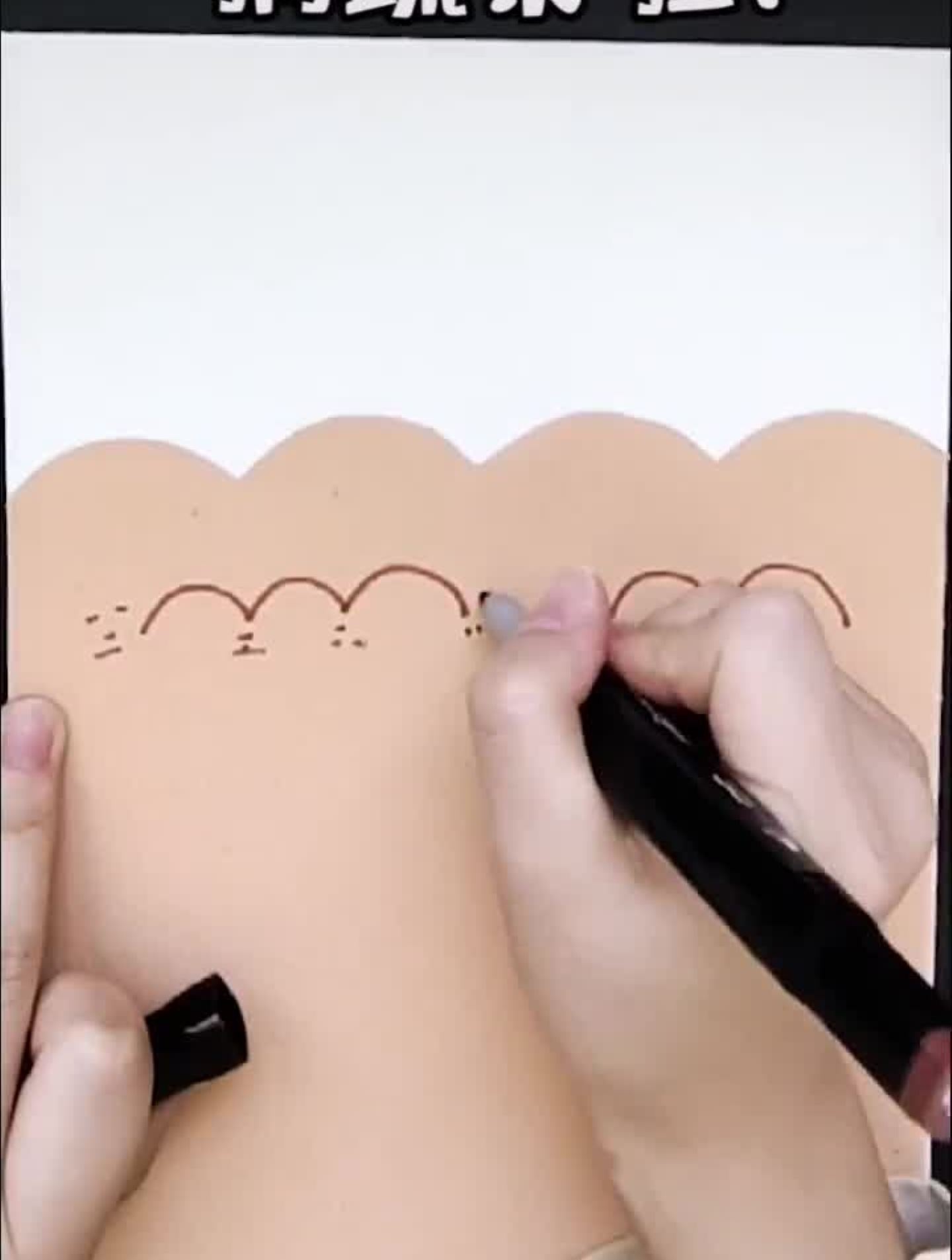 秋天是收获的季节,趣味儿童画课题分享-摘蔬菜儿童画