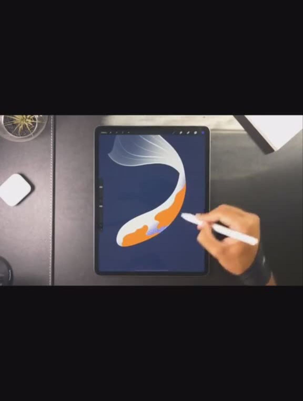 幸运锦鲤,听说点赞的这个月会得到翘首以盼的惊喜插画手绘