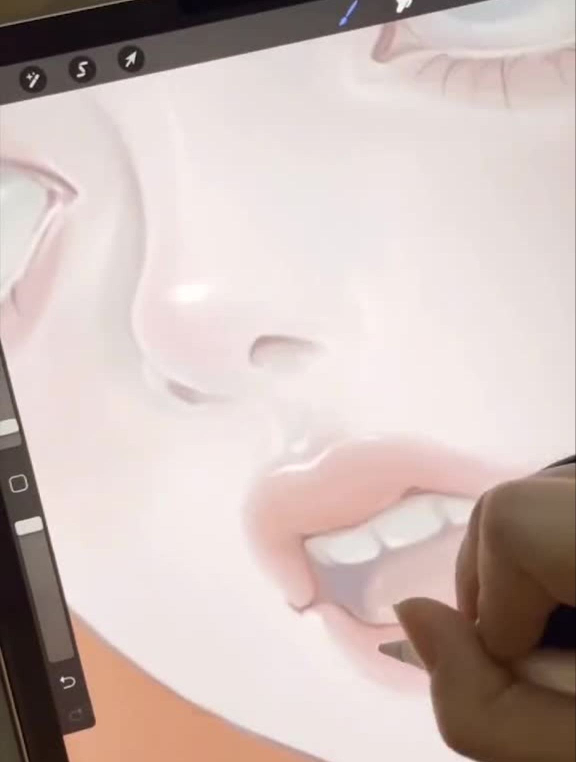 爱丽儿来咯,超喜欢她的红发,美~画画迪士尼公主插画爱丽儿