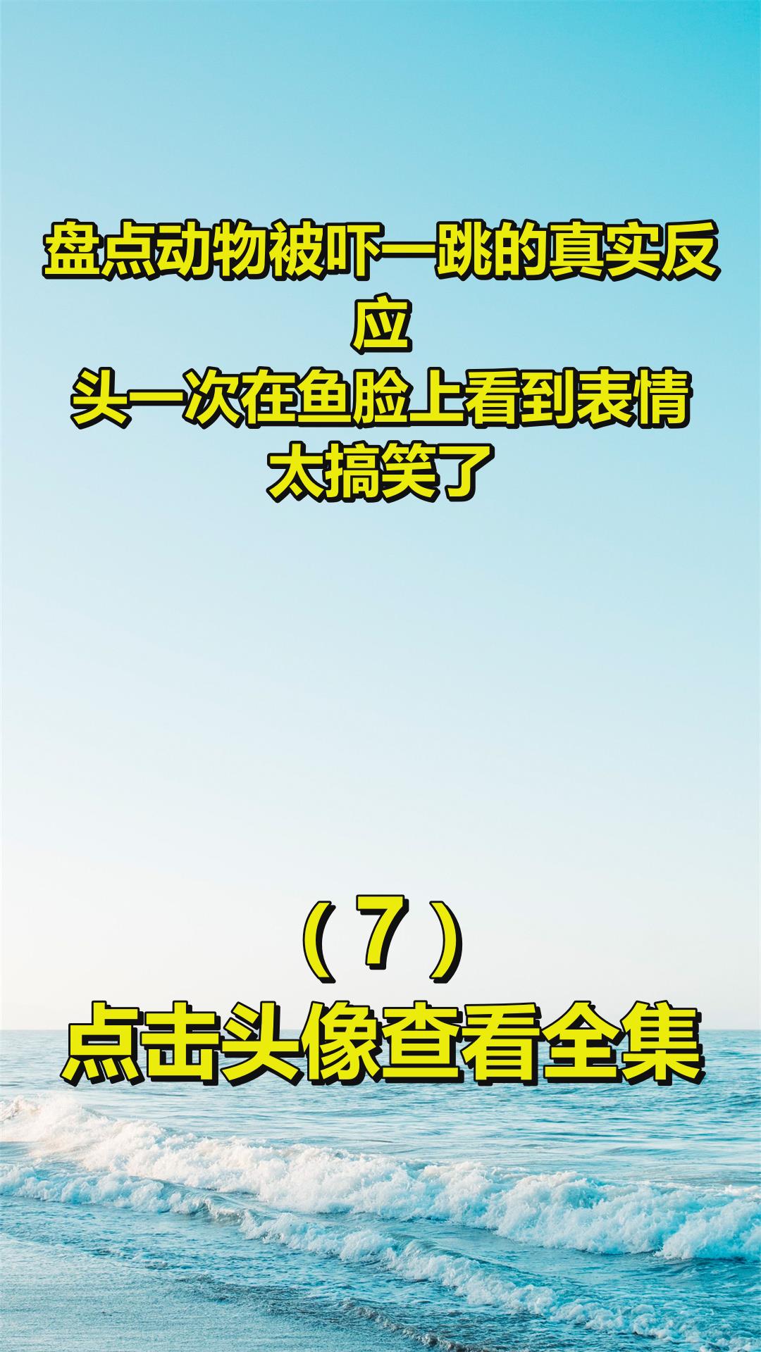 盘点动物被吓一跳的真实反应,头一次在鱼脸上看到表情