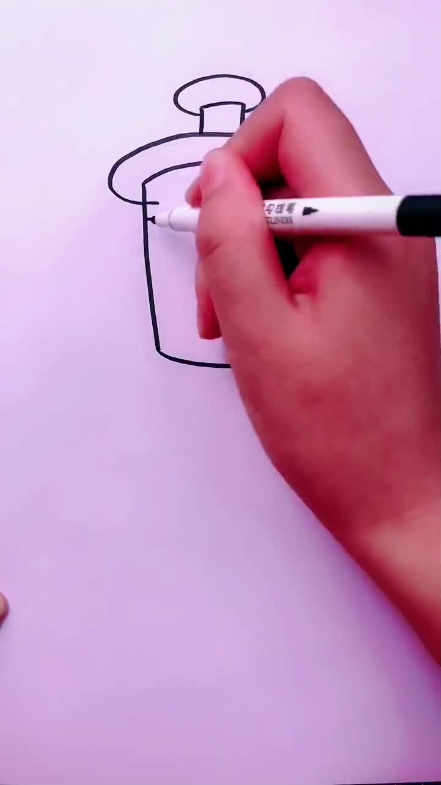 中国加油简笔画画画育儿想画就画原创中国加油抗击疫情