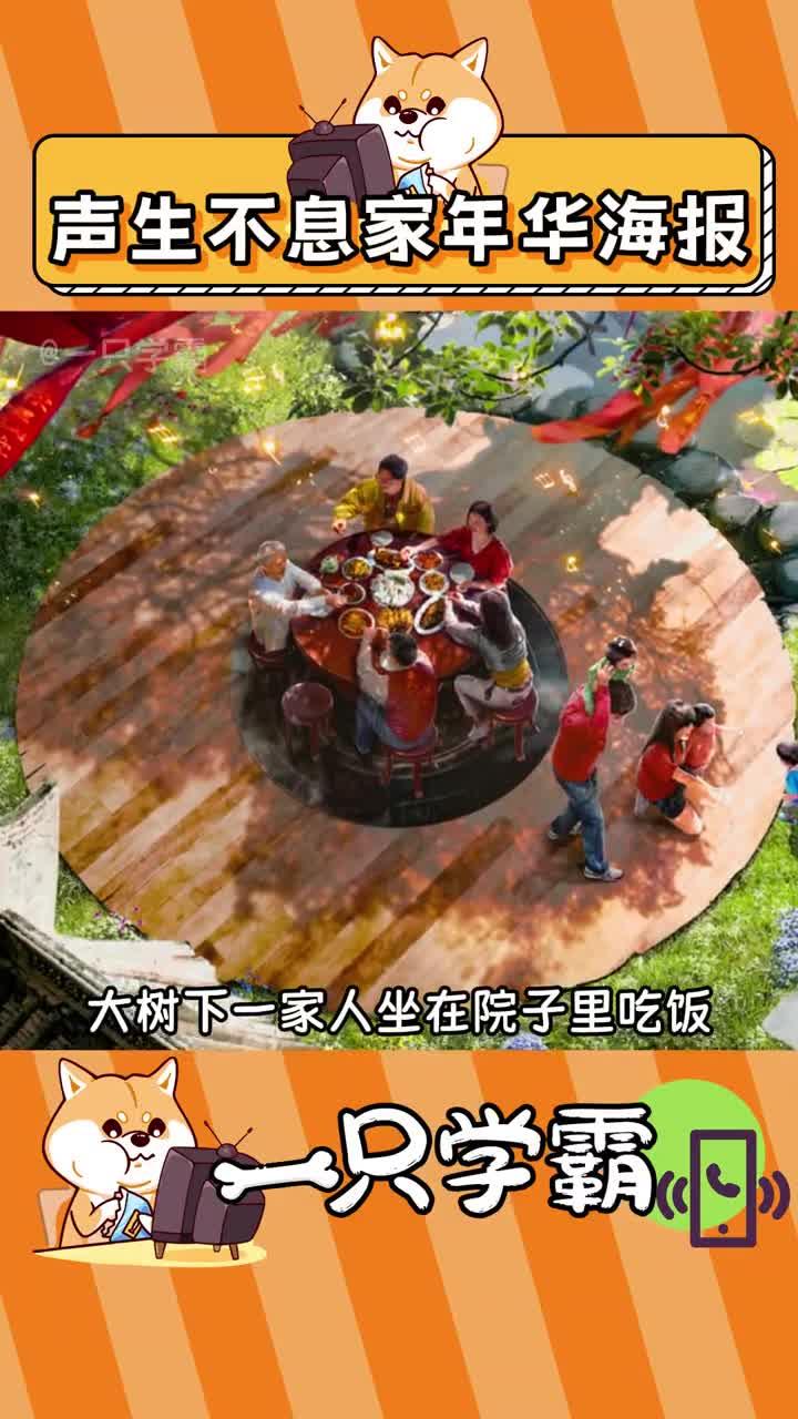 声生不息家年华海报真的细节满满!