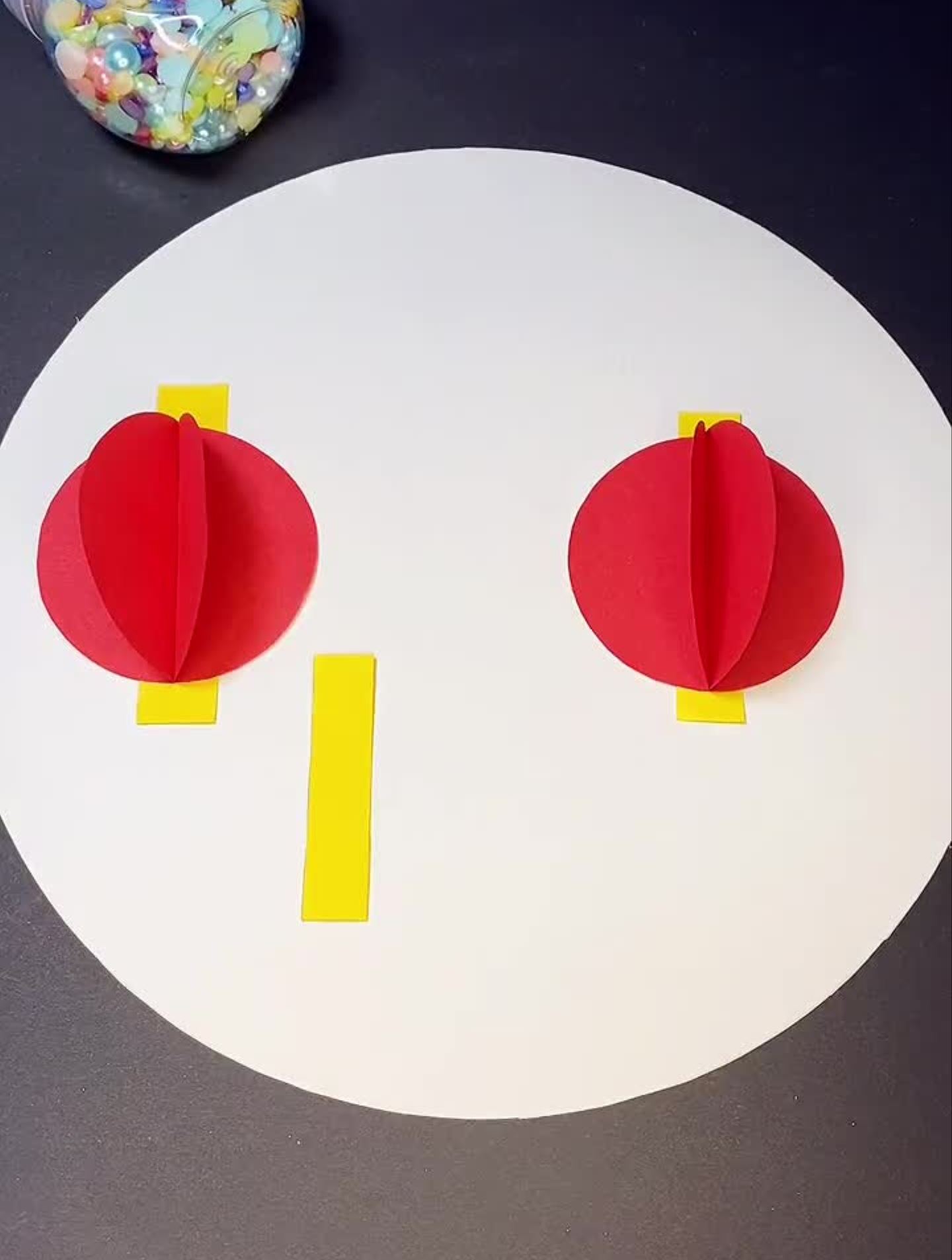国庆节手工制作简单漂亮的手工贴画