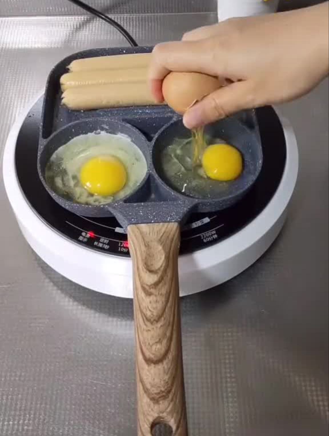 家里的电磁炉燃气灶都能用热门煎蛋器919带货主播总动员