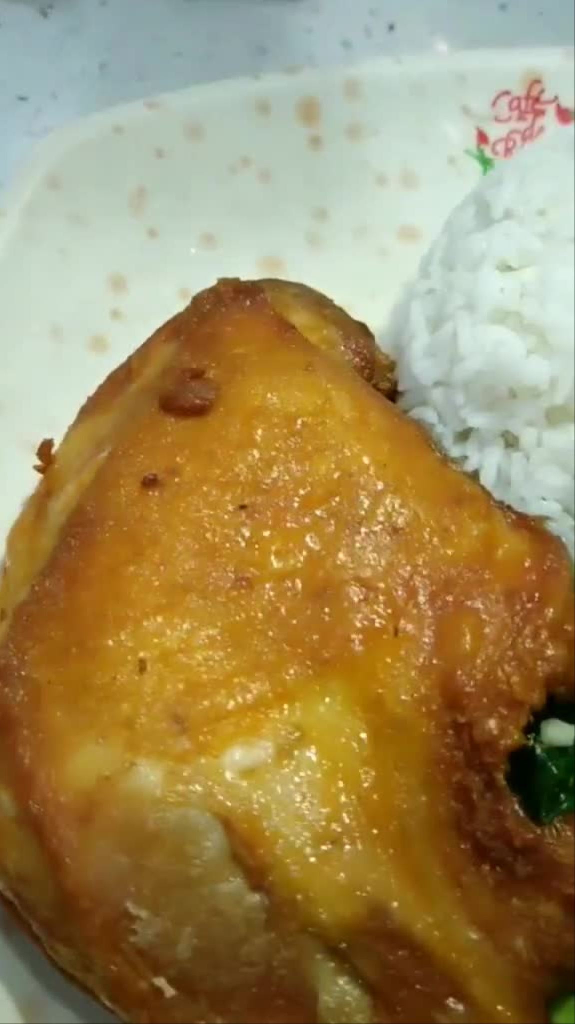 海南海南大海南露莎鸡腿饭,蜂蜜牛油西多士