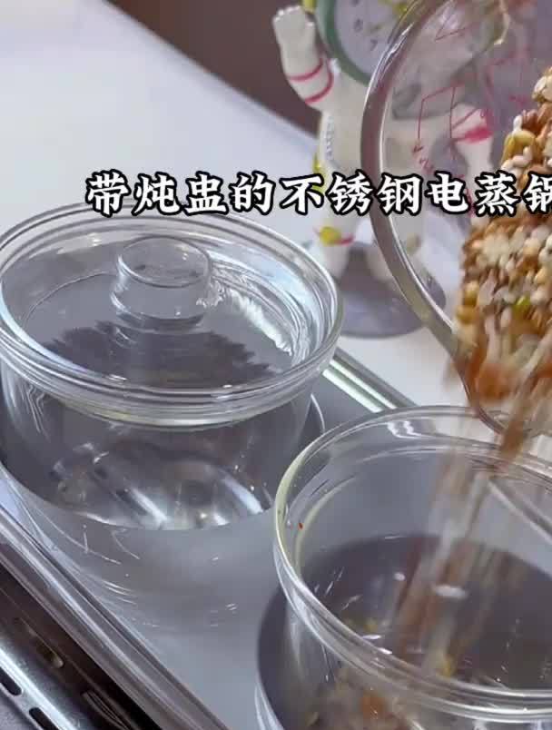 美的不锈钢电蒸锅,2000瓦大功率加热快