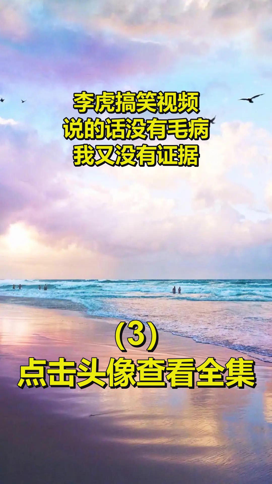 李虎搞笑视频,说的话没有毛病,我又没有证据!3