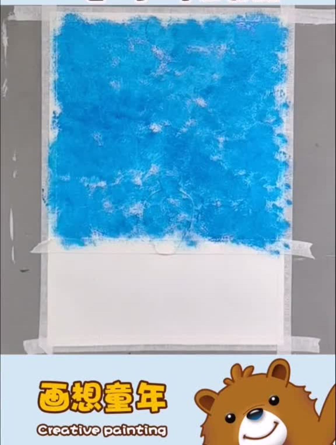 美好的周末,一起来画简单的创意画吧!创意美术儿童画