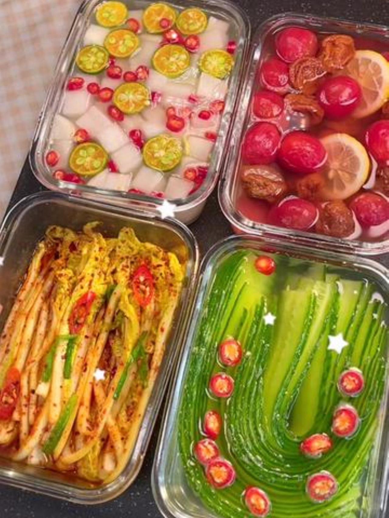 过年大鱼大肉吃腻了的时候,来点解腻开胃的小凉菜最合适啦!