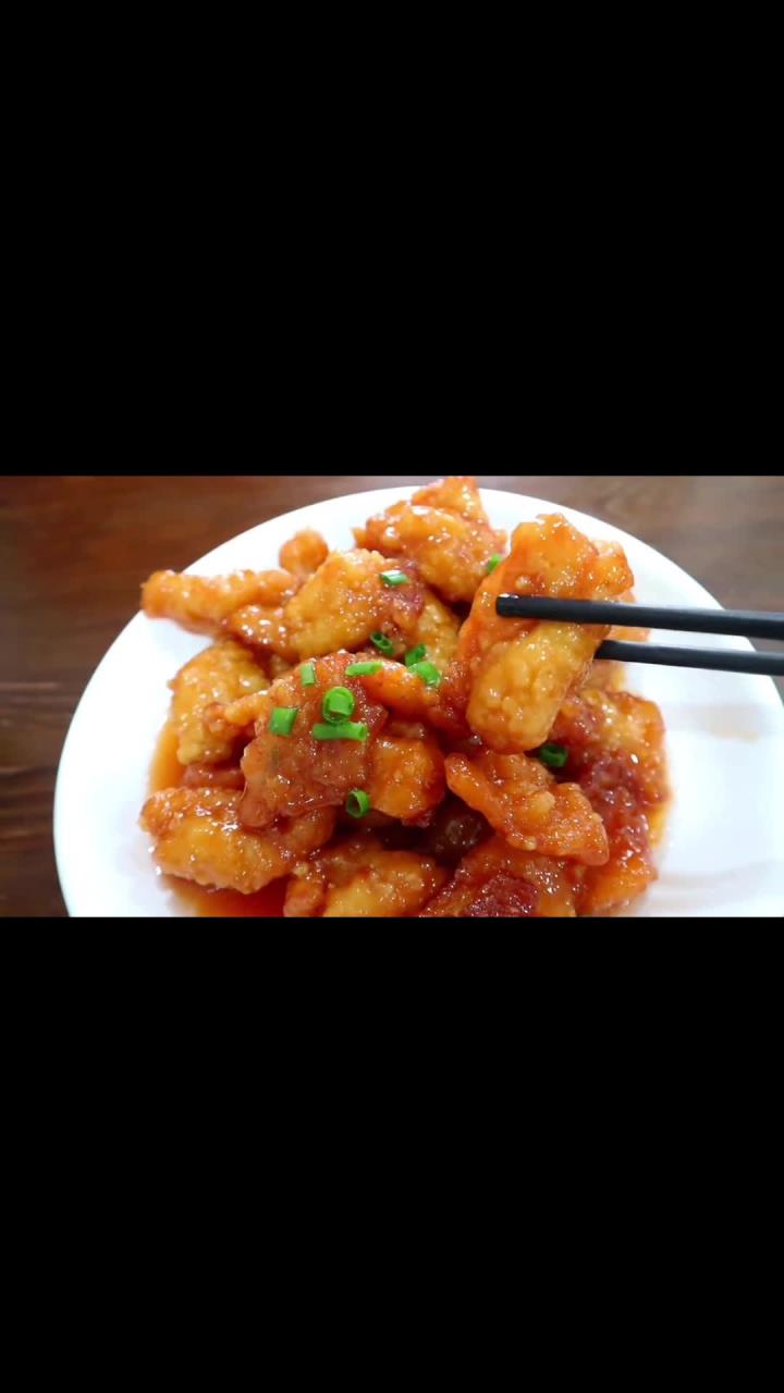 吃到了目前为止我觉得zui好吃的糖醋里脊