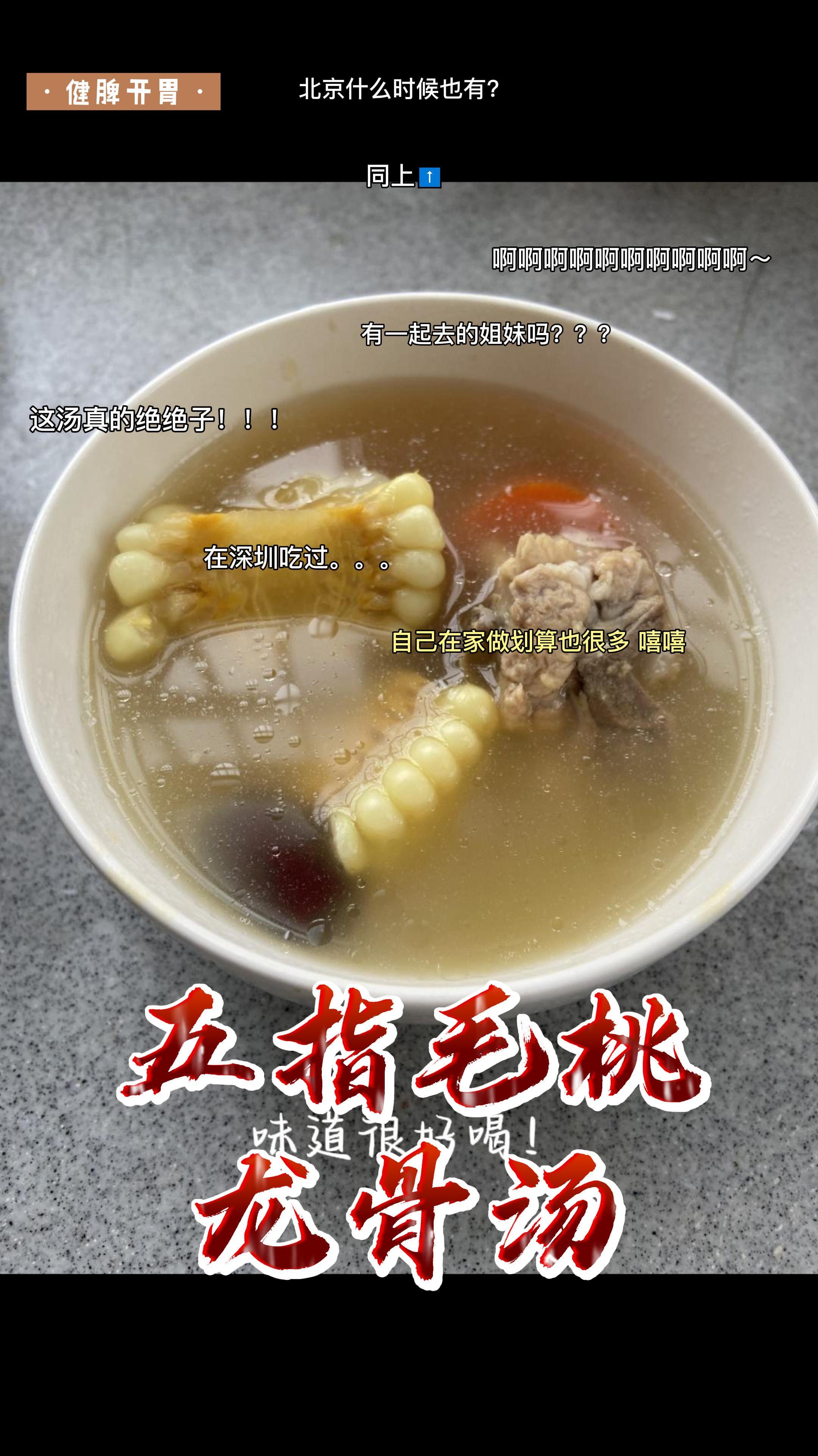 四季进补-五指毛桃龙骨汤