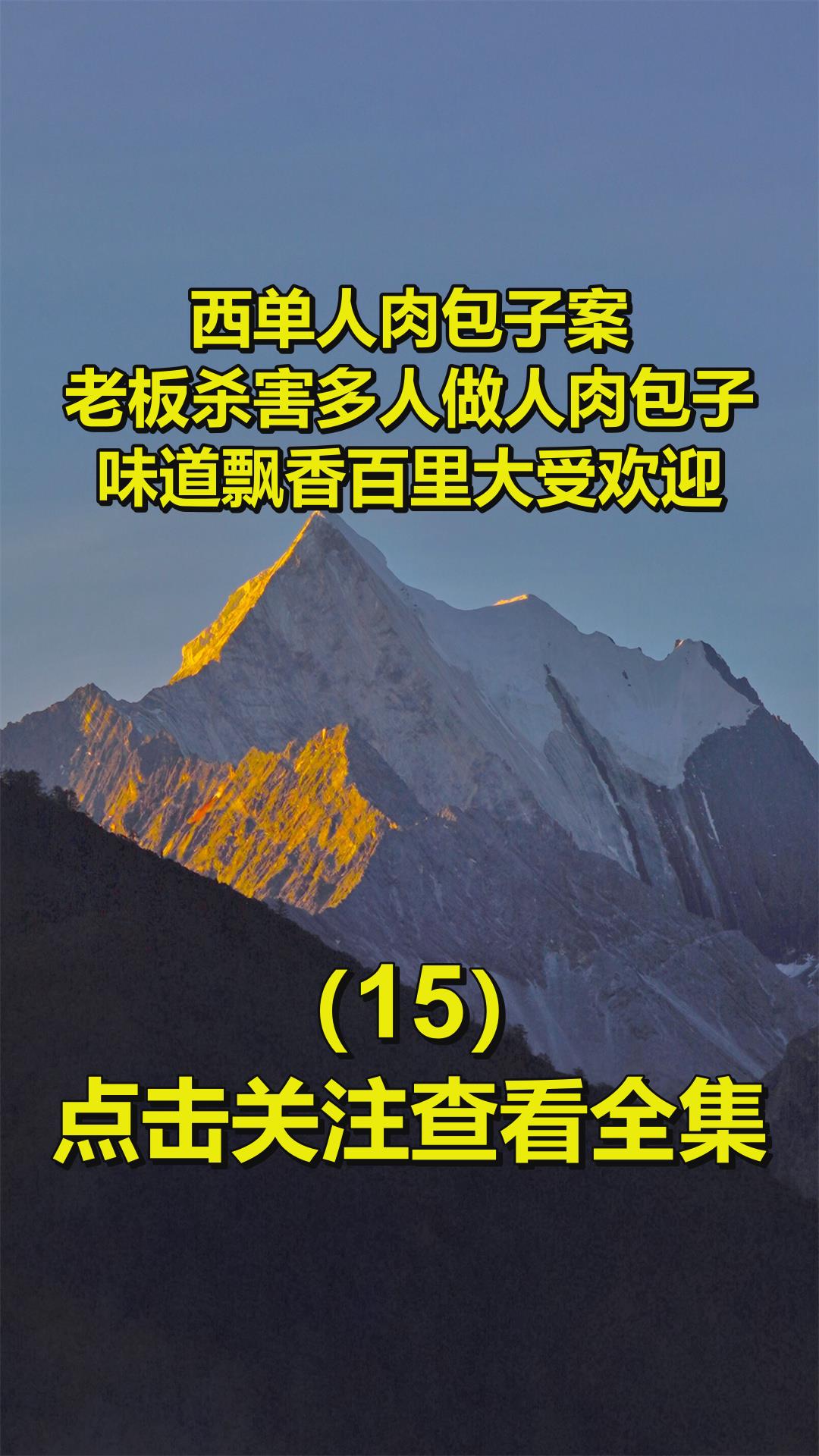 西单人肉包子案,老板杀害多人做人肉包子,味道飘香百里大受欢迎15