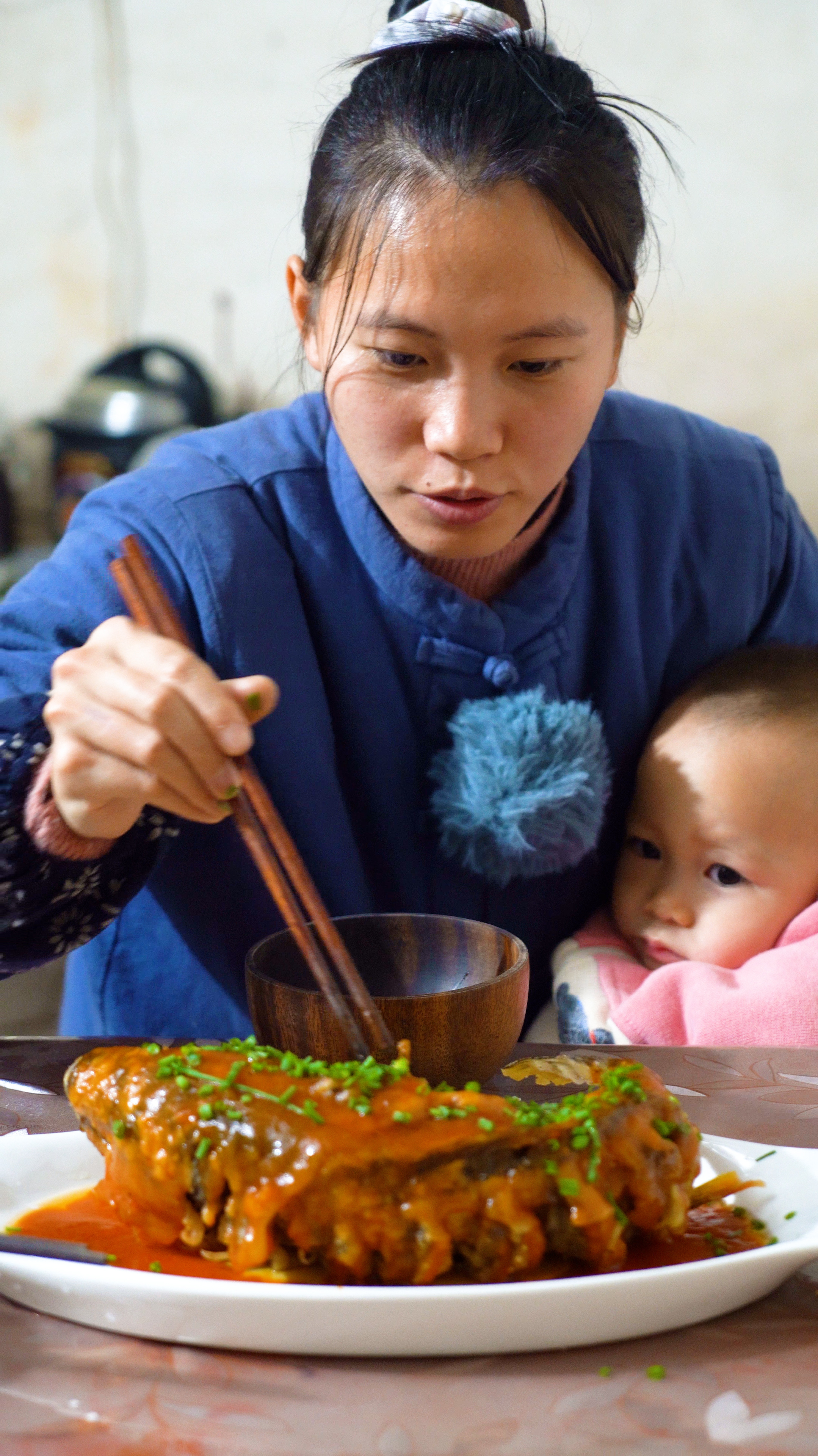 过年的硬菜鲤鱼跃龙门,年夜饭有它才算完整,你吃过吗