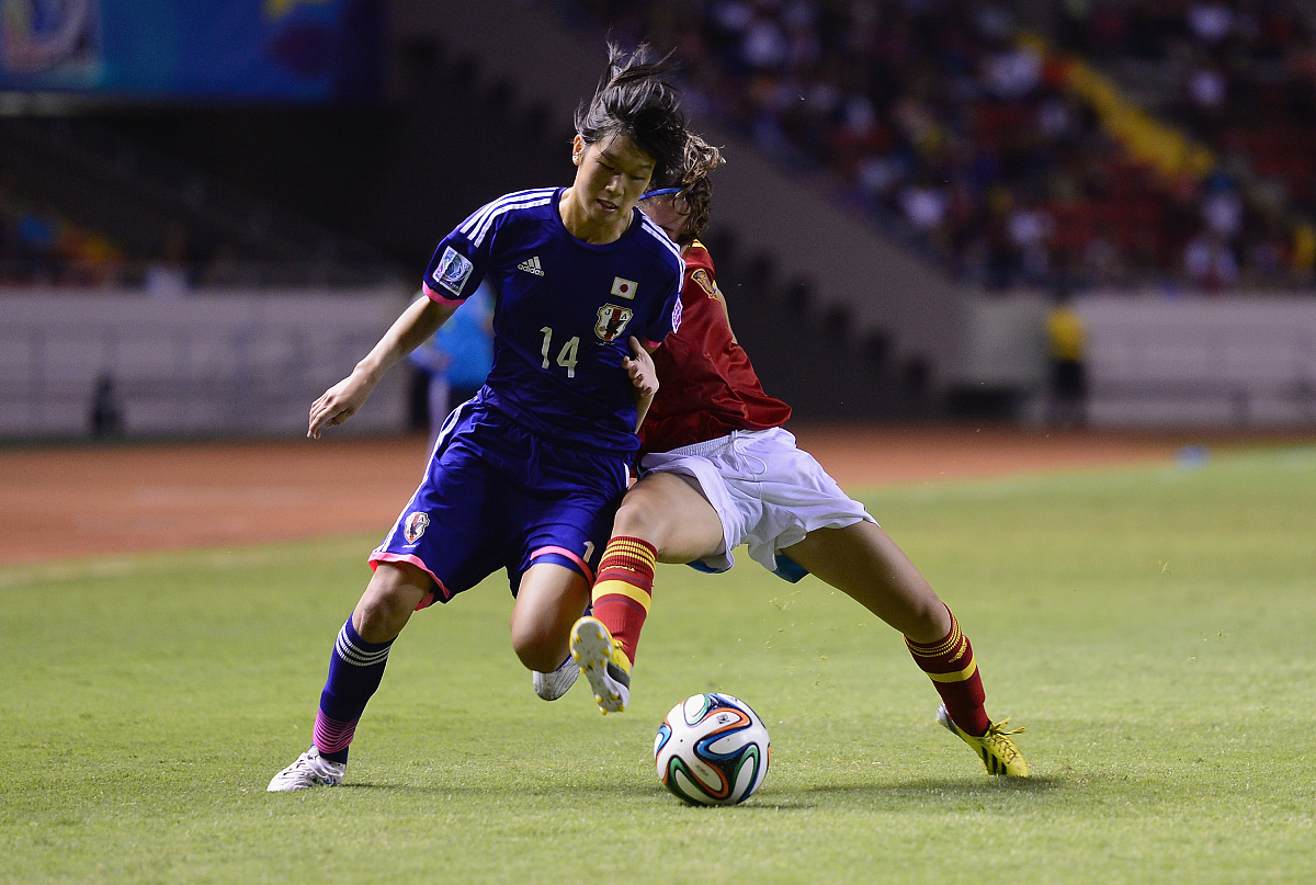2014年4月4日,哥斯达黎加,2014u17女足世界杯决赛,日本vs西班牙.***_*