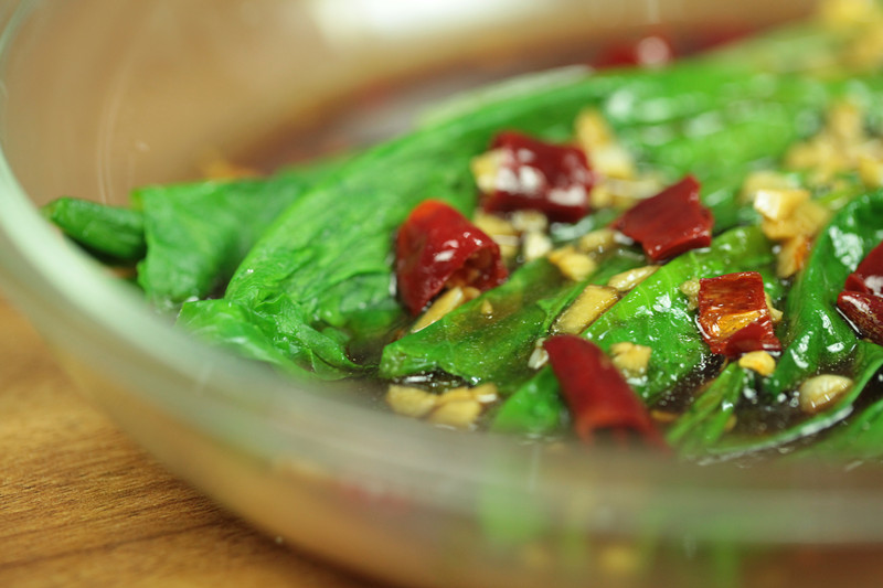 直男教你做家常菜:蚝油油麦菜