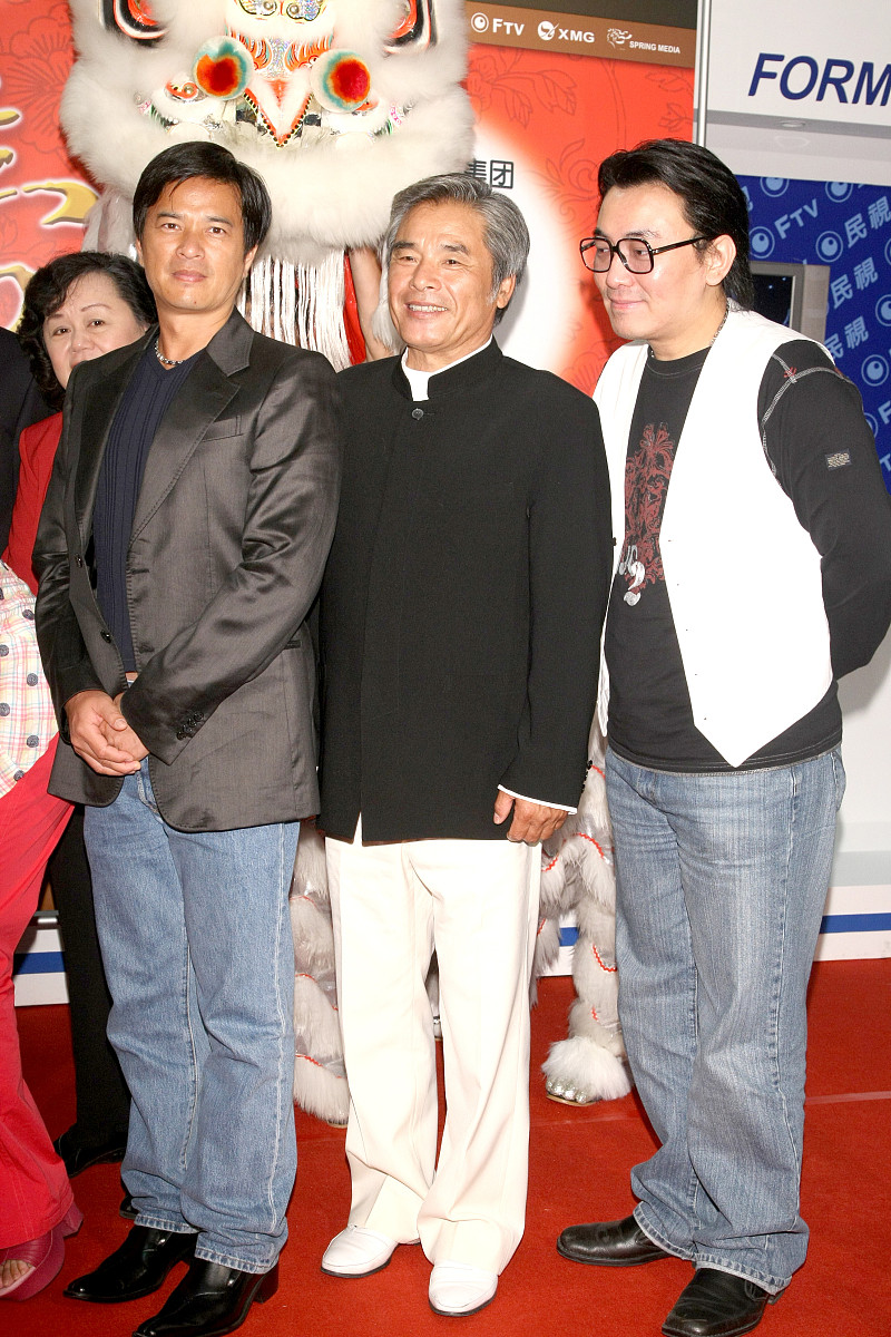 2008年11月6日,台北,合拍电视剧《保生大帝》签约仪式在台北影视节举