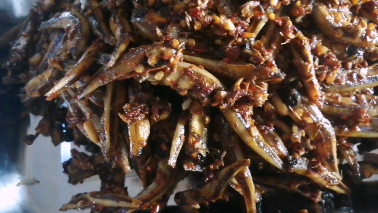 香辣小鱼干(毛毛鱼)的制作方法