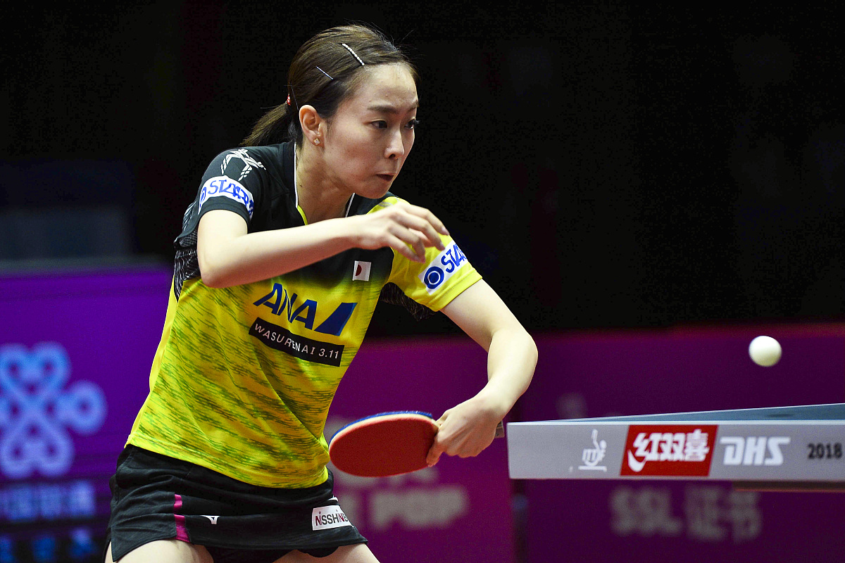 2018国际乒联女子世界杯半决赛:丁宁vs石川佳纯