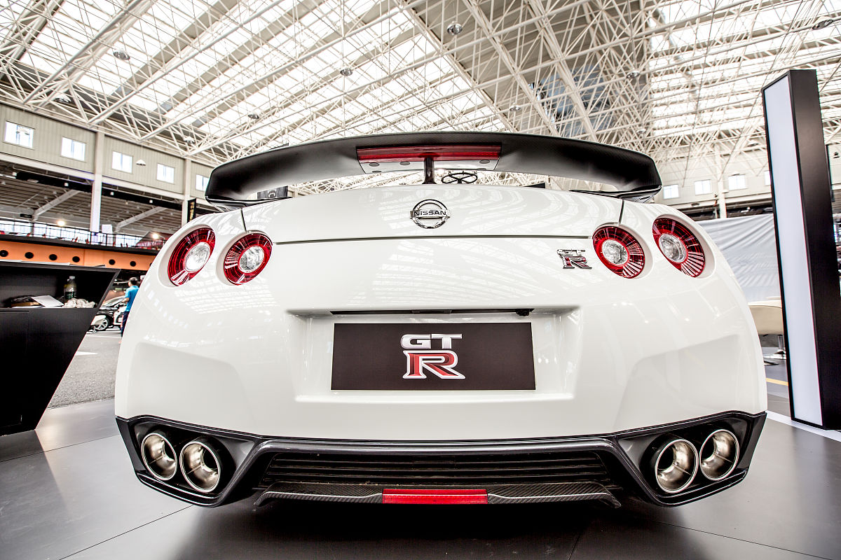 2015年05月04日,北京,nissan旗舰超跑第六代gt-r r35亮相梦想车展.