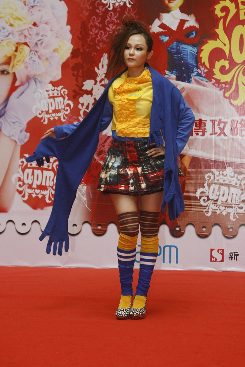 2008年10月27日,香港,"apm 2009宣传攻略"活动举行.+++_+++庄思敏,陈