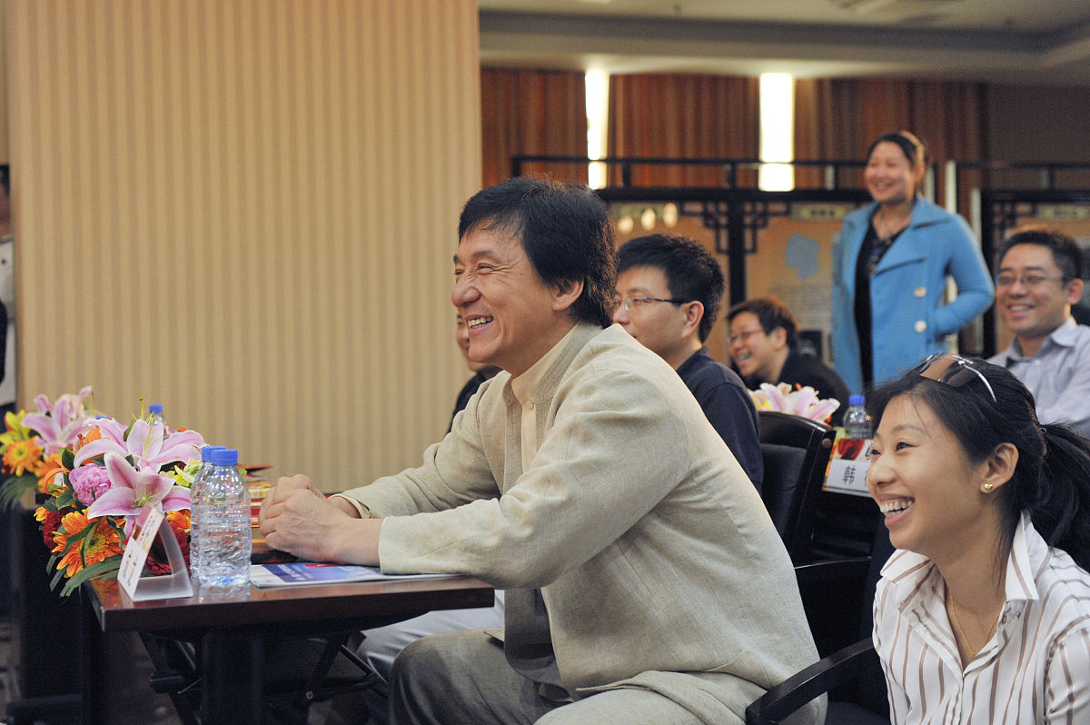 2009年4月22日,北京,新中国成立六十周年献礼歌曲《国家》官网开通仪