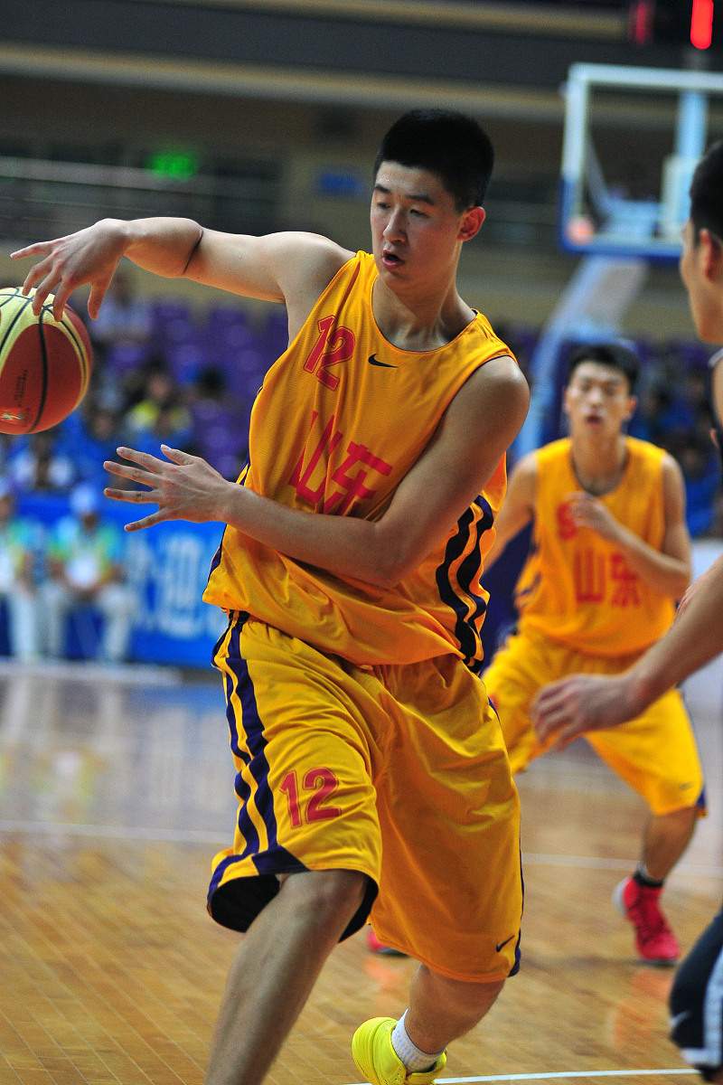 2013年9月5日,阜新,2013全运会第5日u18男篮1/4决赛,山东vs江苏.***_*
