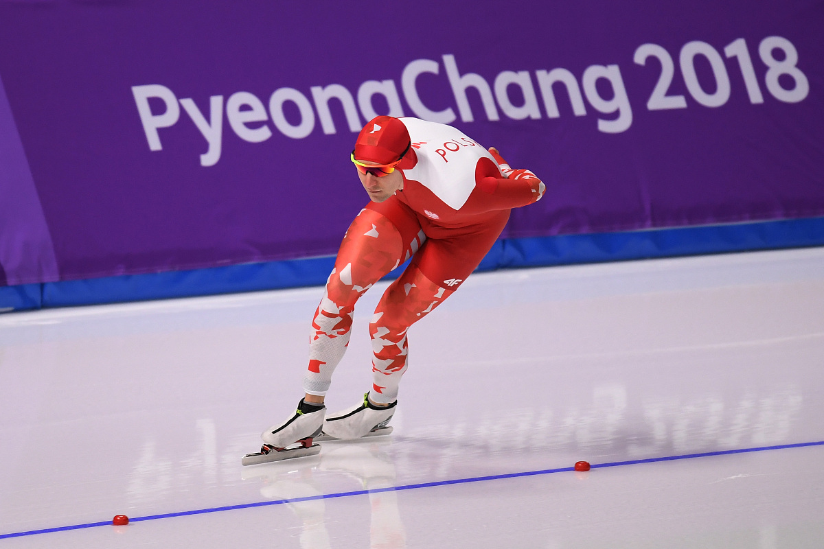 2018年2月11日,韩国,2018平昌冬奥会速度滑冰男子5000米赛况.***_***g