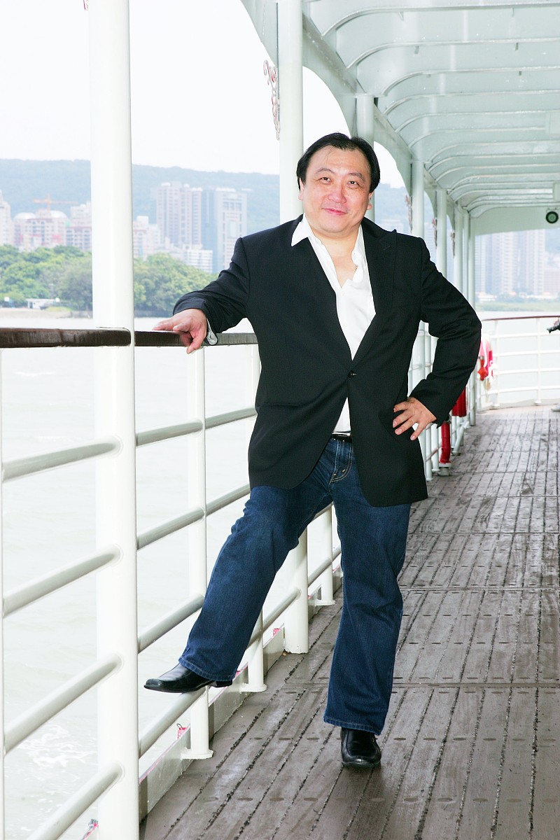 2007年7月4日,台北,电影《a计划》在"大河之恋皇后号"豪华渡轮上举行