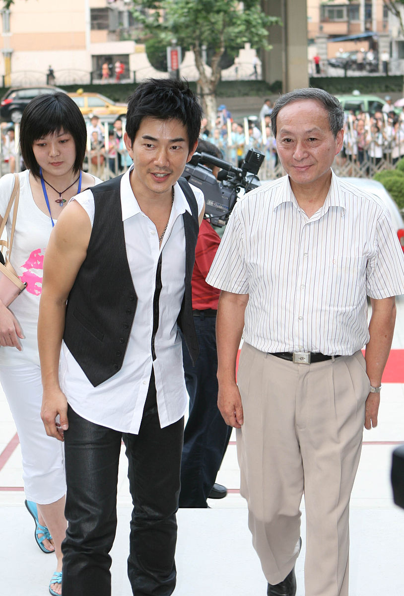 2008年7月16日,上海,动画电影《风云决》上海举办全球首映典礼.任贤齐
