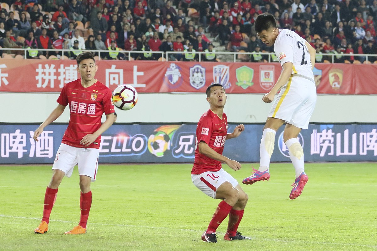 2018中超次轮:广州恒大淘宝5-0长春亚泰