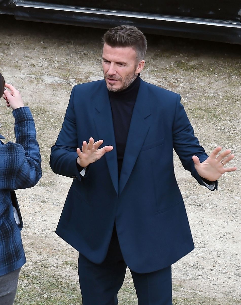 当地时间2019年5月5日,英国多赛特,大卫·贝克汉姆(david beckham)现