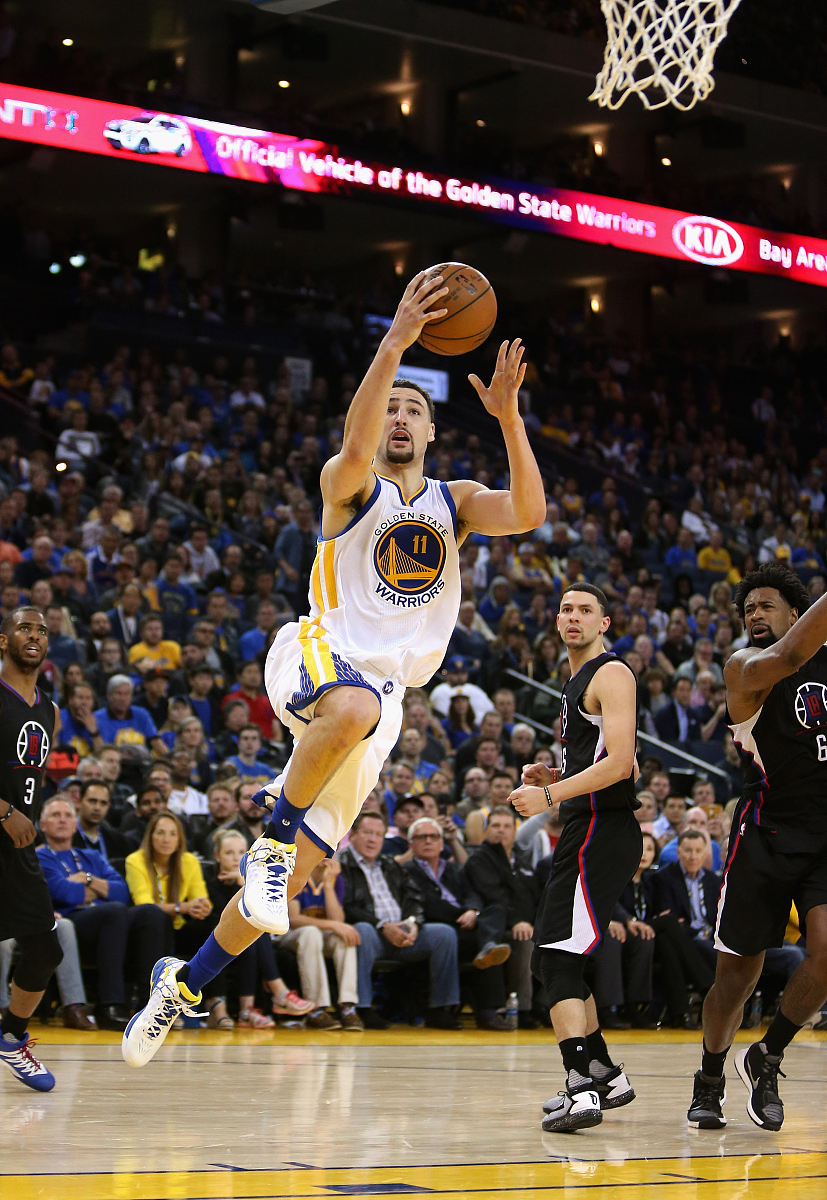 2016年3月23日,美国,15/16nba常规赛,洛杉矶快船98-114金州勇士.***_*