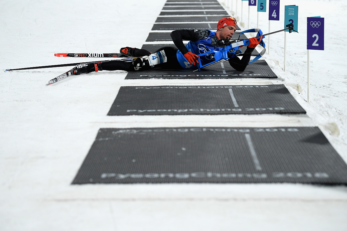 pyeongchang-gun, south korea - february 23:  simon schempp of ge