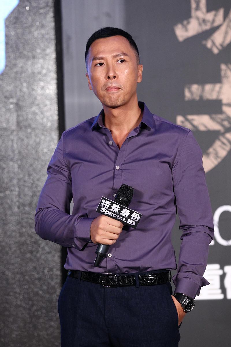 2013年07月22日,北京,电影《特殊身份》预告片发布会.***_***甄子丹 ,
