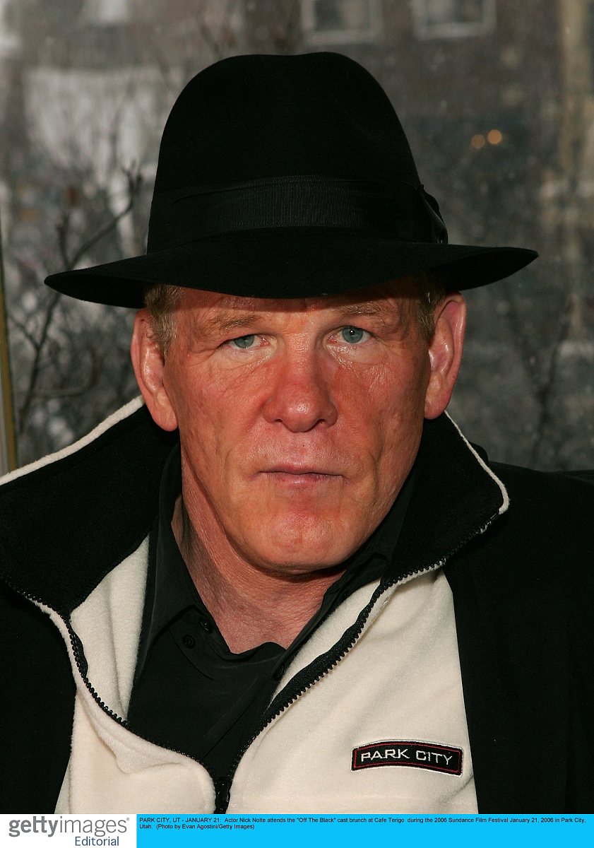 park city, ut - january 21:  actor nick nolte attends the "off t