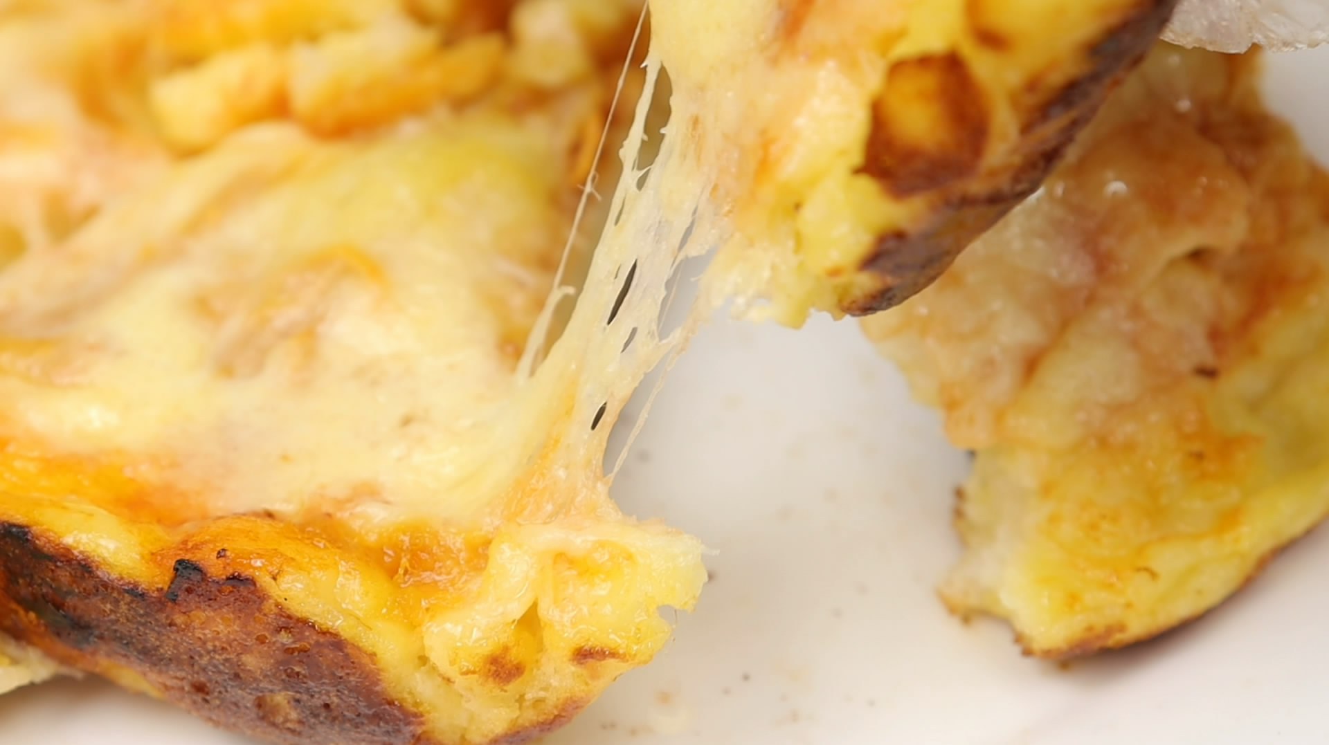 披萨不用烤箱也能做,松软拉丝比肉还香,宝宝辅食首选