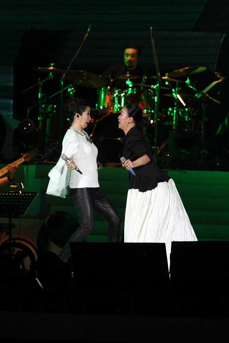 2014年4月20日,台北,project wao 女生团结音乐节.***_***那英 陶晶莹