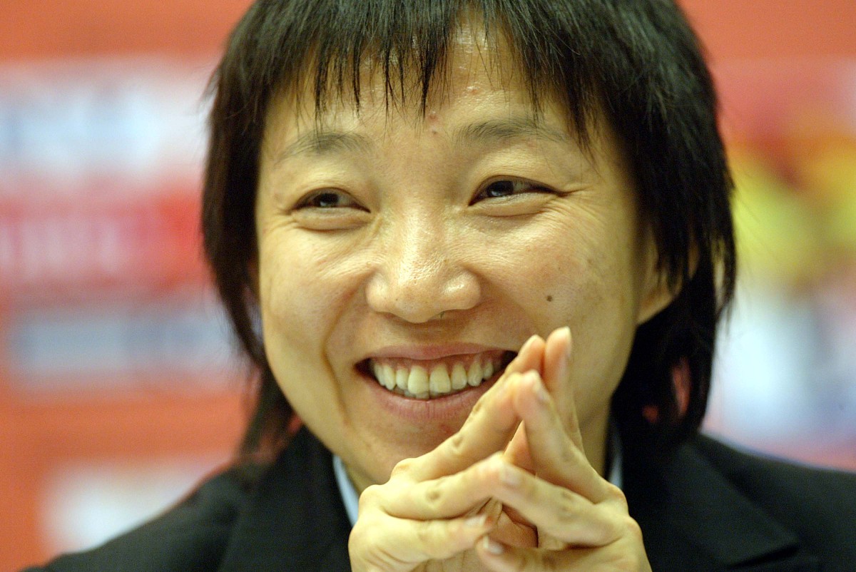 2007年4月22日,武汉,2007年女足世界杯官方网站落户腾讯qq.孙雯+++_++