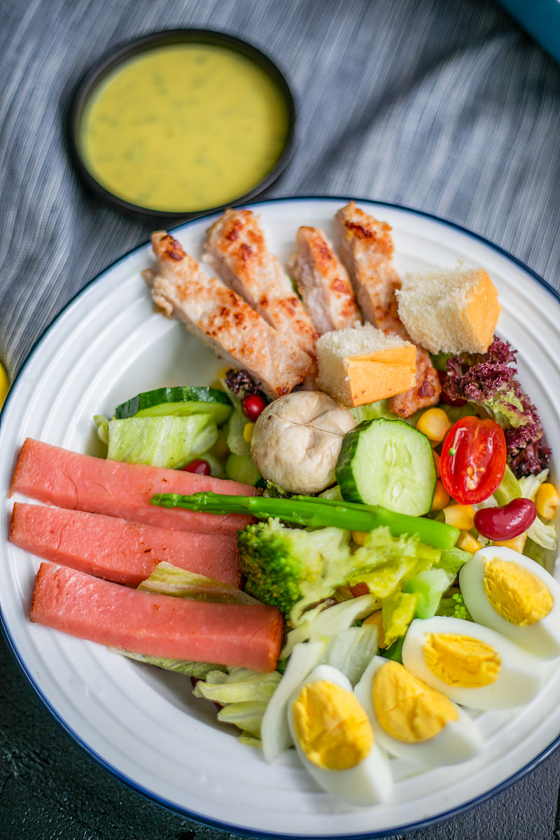 减脂餐的文案用于发抖音