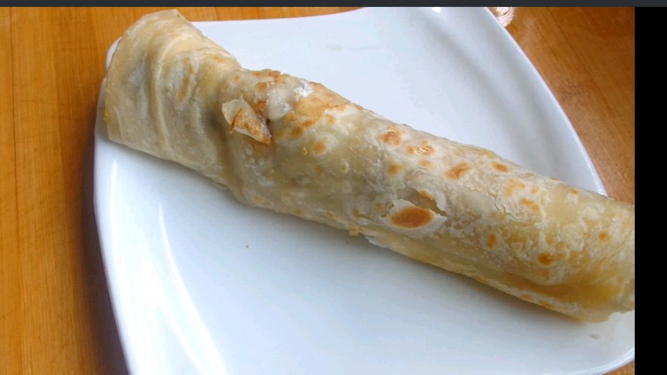 手抓饼不用买自己在家就能做,做一次吃一周,比买的还香