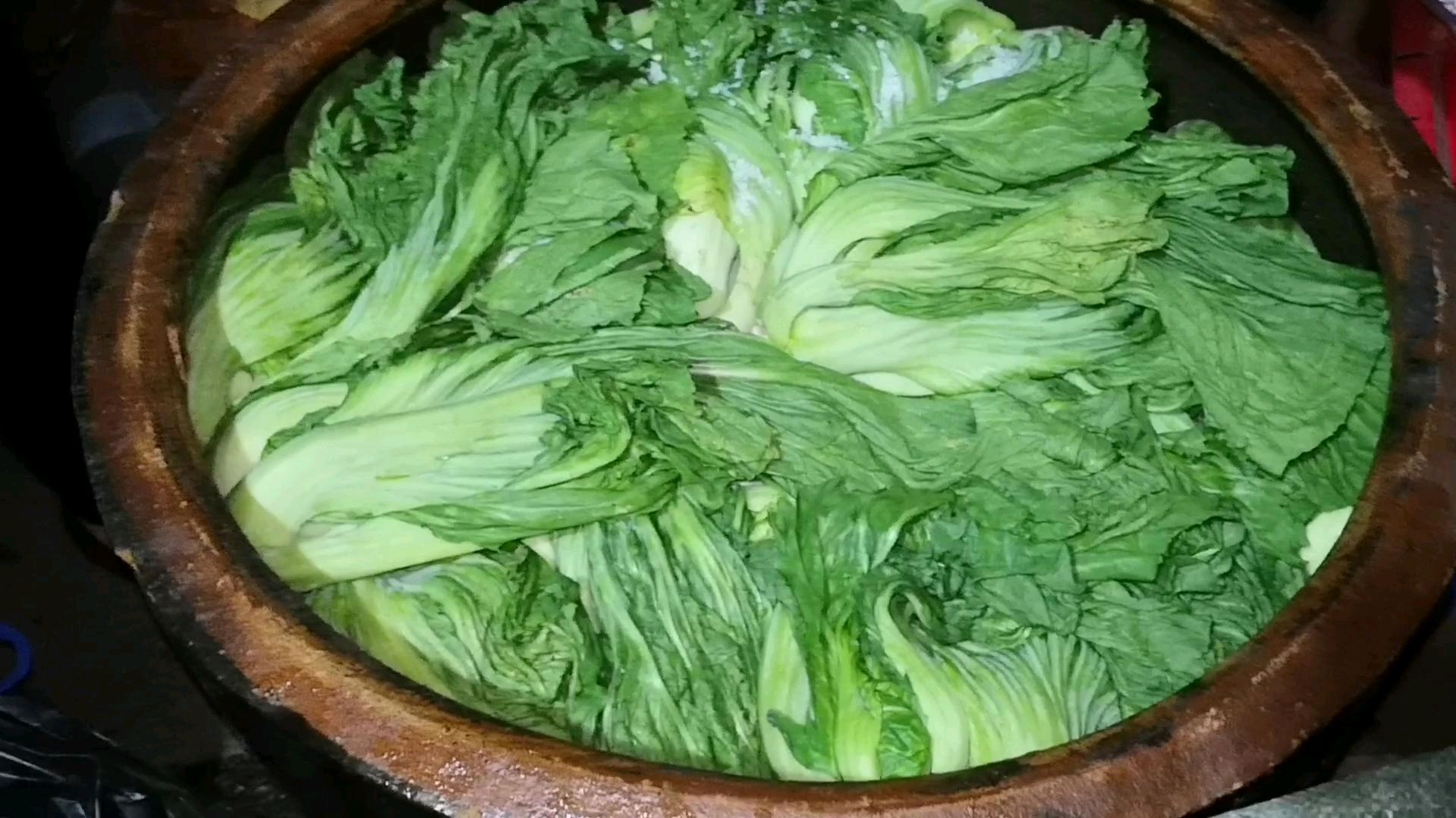 广西酸菜腌制方法,无添加剂,做法超简单,5天就可以吃