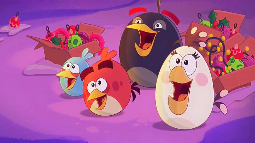 [图]圣诞树 愤怒的小鸟 Angry Birds