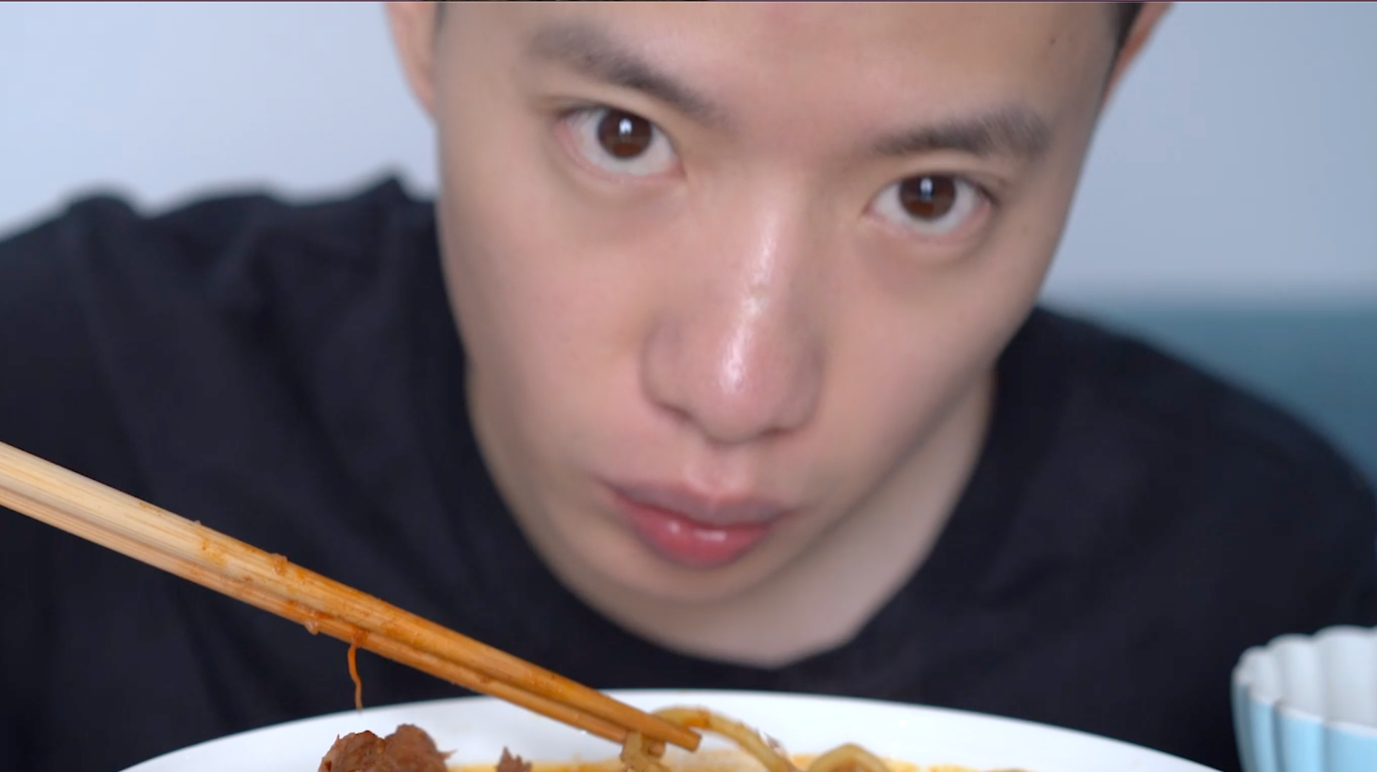 山西临汾香辣牛肉丸子面