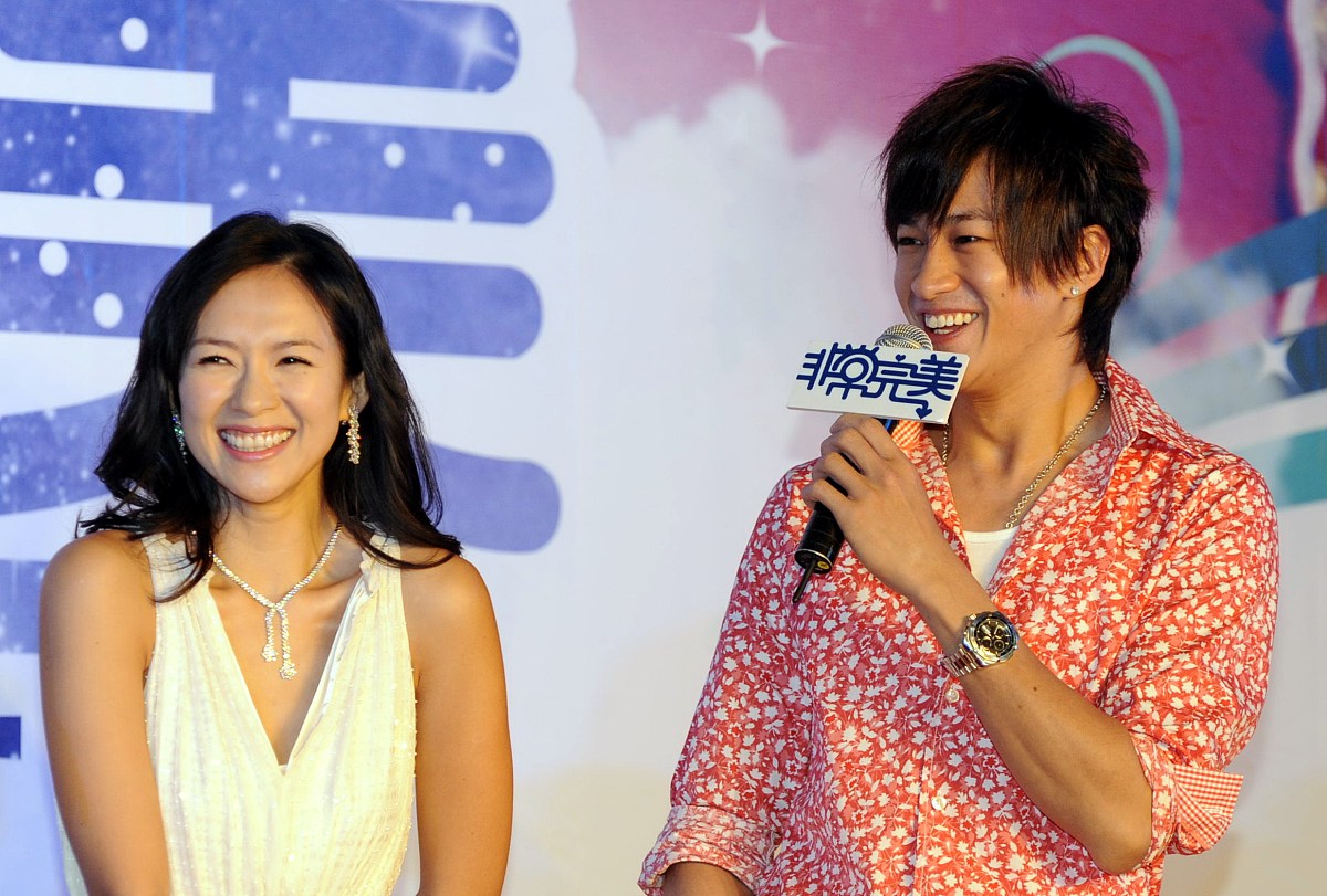 2009年6月1日,北京,电影《非常完美》官网启动发布会举行.***_***章子