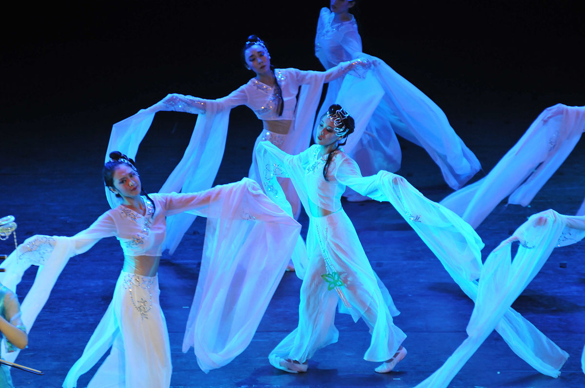 龙飞凤舞：形容动作优美灵活的词语