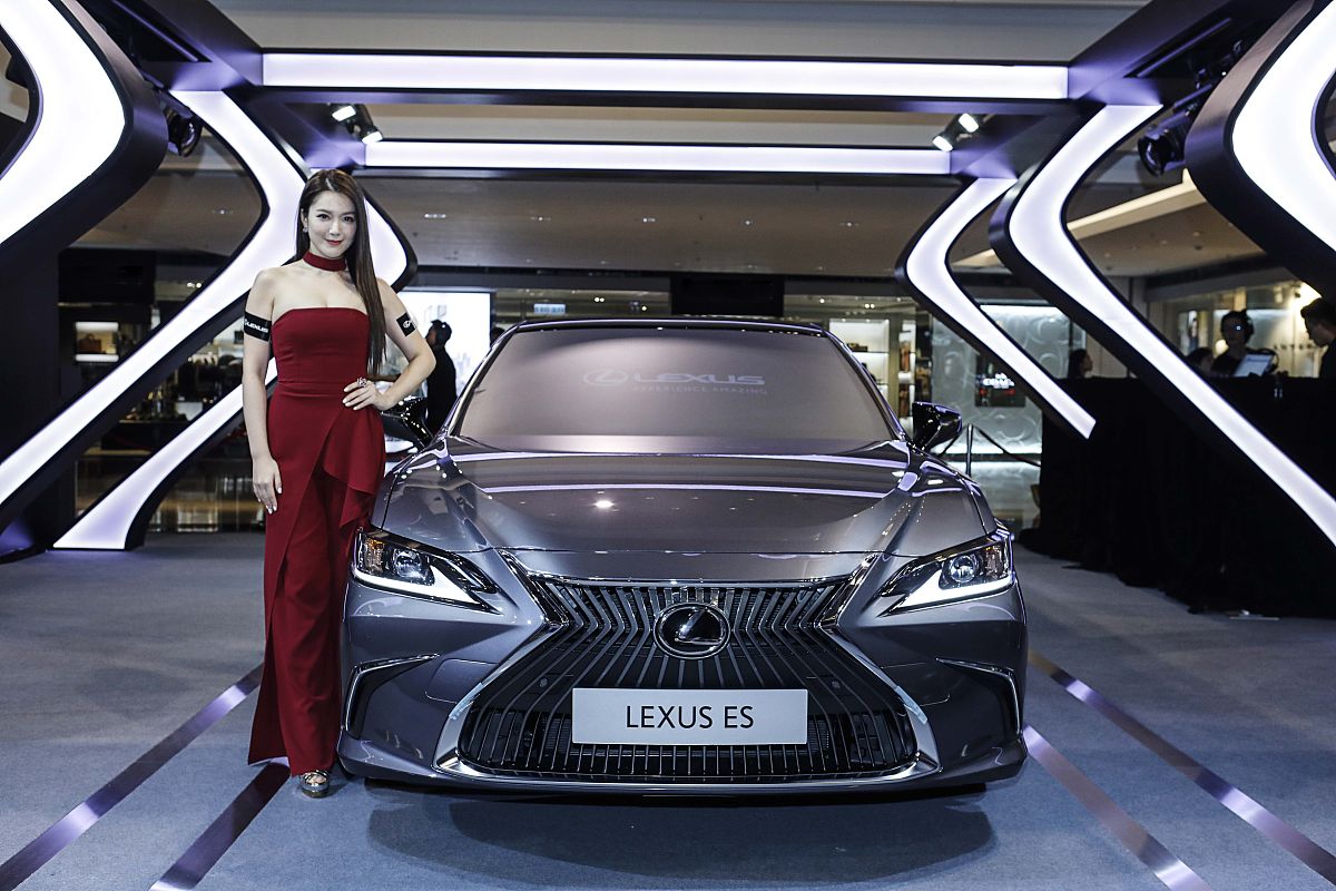 2018年9月14日,香港,苟芸慧出席lexus新车发布会.日本豪华汽车品牌lex