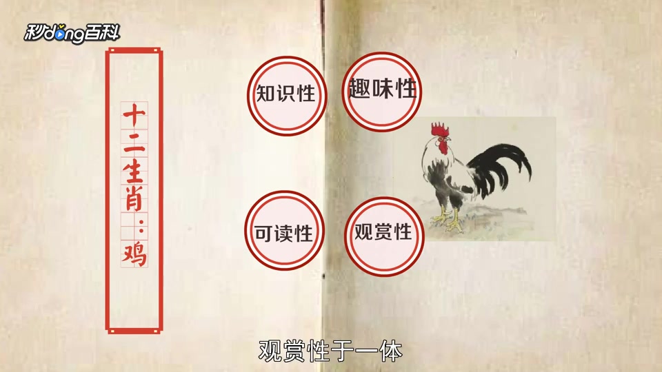 一分钟读懂十二生肖:鸡