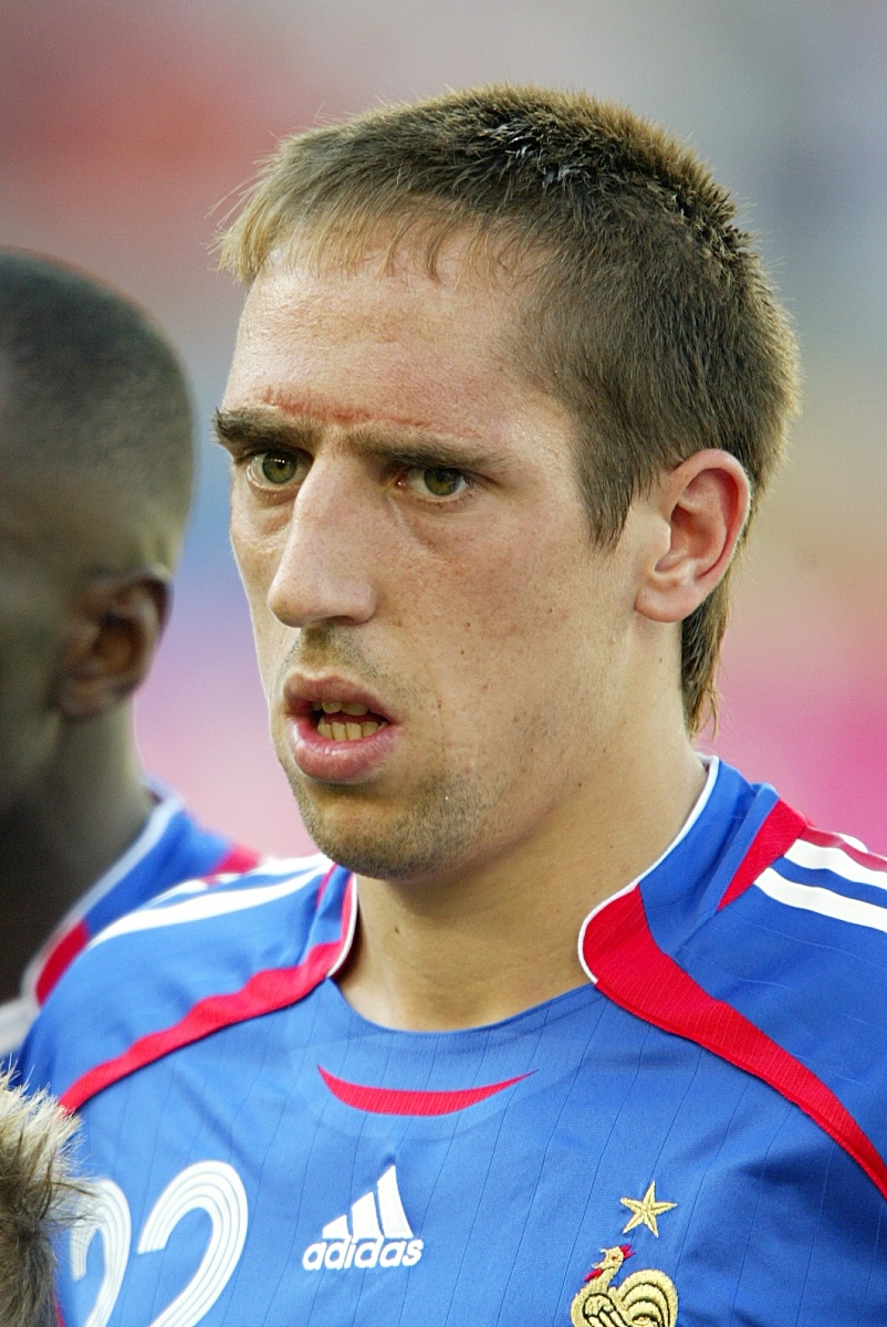 2006年6月13日,世界杯g组,法国0-0战平瑞士.里贝里  franck ribery, f