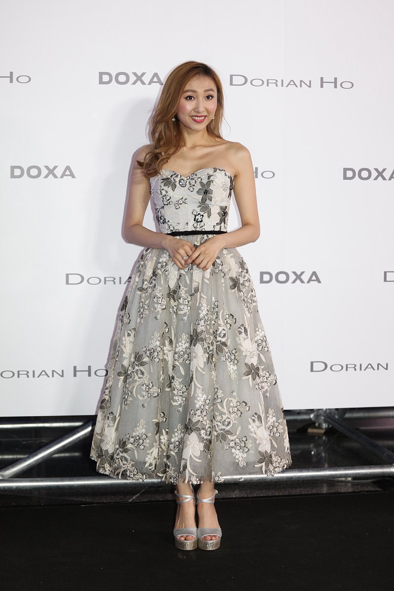 2018年9月7日,香港,明星出席doxa x dorian ho发布会.***_***